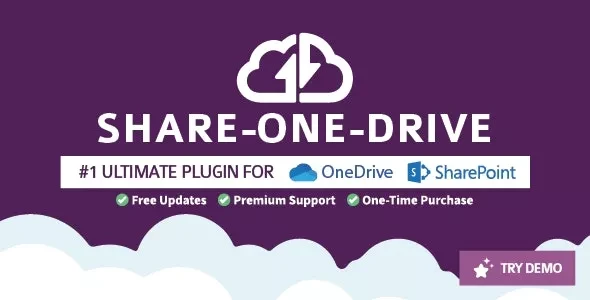 Share-one-Drive v3.2.8 - OneDrive Plugin for WordPress