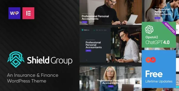 ShieldGroup v2.13 - Insurance & Finance Company WordPress Theme