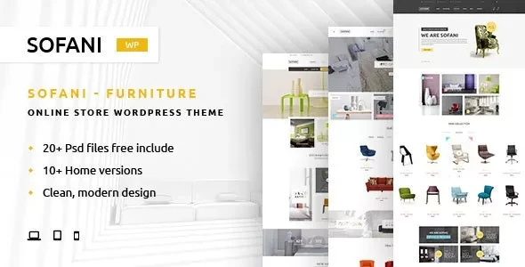Sofani v1.7.1 - Furniture Store WooCommerce WordPress Theme