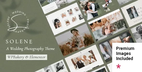 Solene v3.4.1 - Wedding Photography WordPress Theme