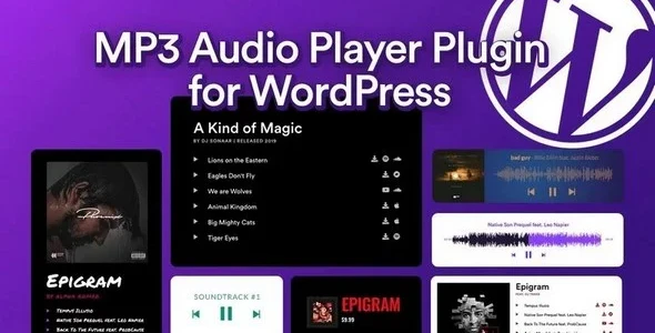 Sonaar MP3 Music Player Pro v5.11 - Music & Podcast Player for WordPress