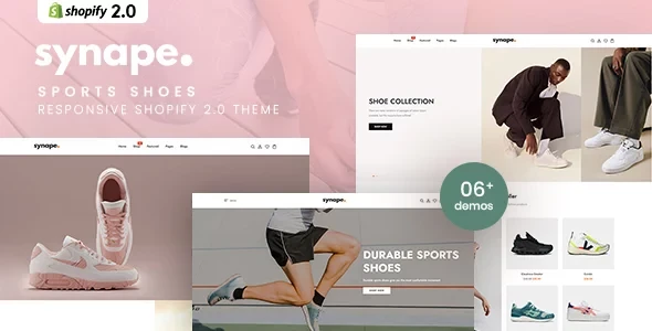 Synape - Sports Shoes Responsive Shopify 2.0 Theme