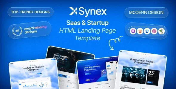 Synex - Saas, Software & Startup HTML Template
