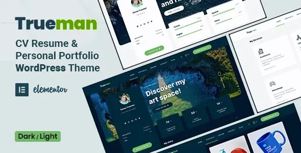 Trueman v1.3.2 - Resume WordPress Theme