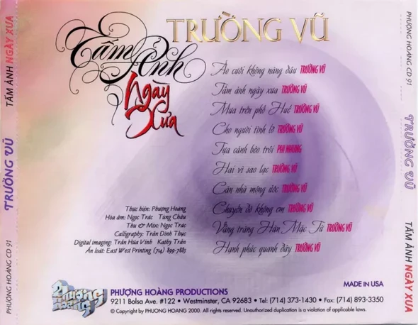 Trường Vũ - Tấm Ảnh Ngày Xưa 1995