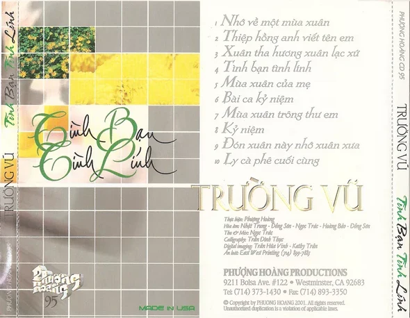 Trường Vũ - Tình Bạn Tình Lính 2001