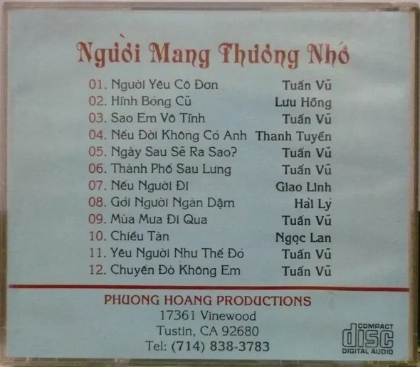 Tuấn Vũ - Người Mang Thương Nhớ 1991