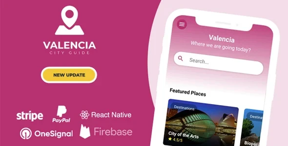 Valencia v8.0.0 - Complete City Guide App + Backend