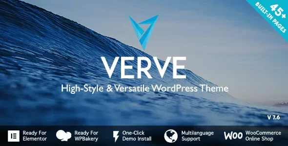 Verve v7.6 - High-Style WordPress Theme