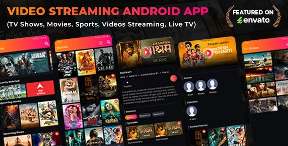Video Streaming Android App v1.7 - TV Shows, Movies, Sports, Videos Streaming, Live TV