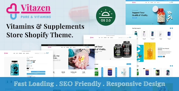 Vitazen - Vitamins & Supplements Store Shopify 2.0 Theme