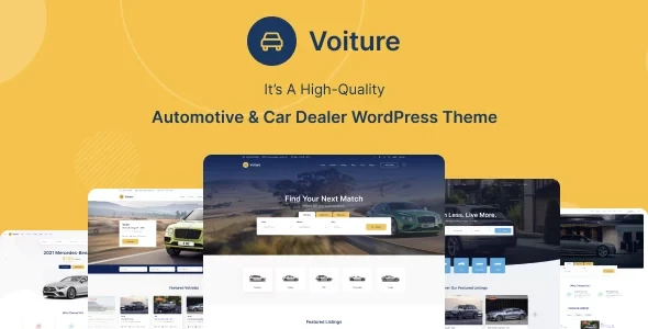Voiture v1.1.21 - Automotive & Car Dealer WordPress Theme