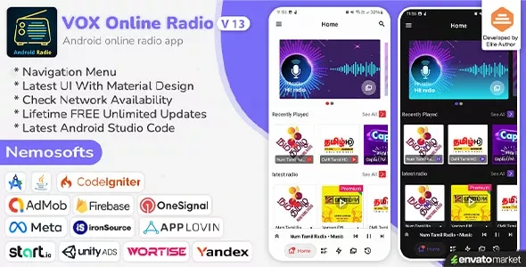 VOX Radio v13.1 - Online Radio Streaming