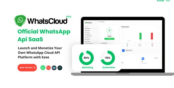 WhatsCloud v8.3 - Seamless Cloud API Integration SAAS