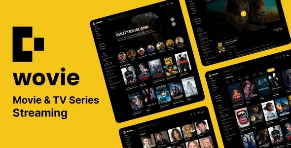 Wovie v1.0.2 - Movie and TV Series Streaming Platform