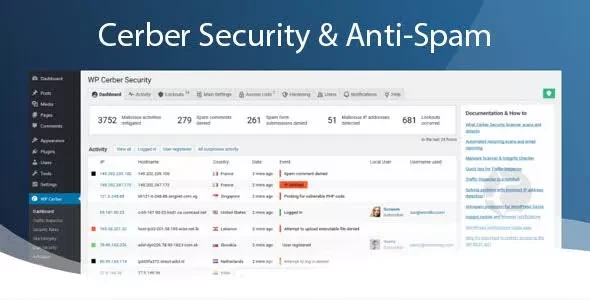 WP Cerber Security Pro v9.10