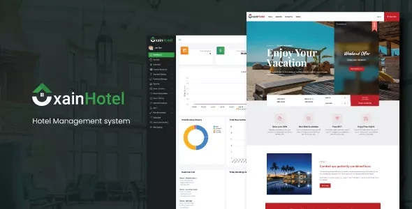 Xain v3.0 - Hotel Management System with Website