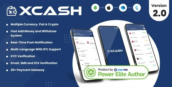 XCash v2.0 - Cross Platform Mobile Wallet Application - User App
