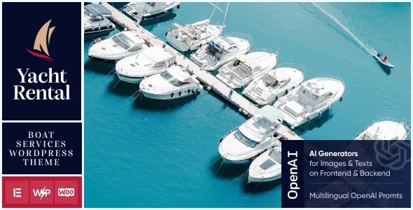 Yacht Rental v1.2.5 - Boat Services WordPress Theme