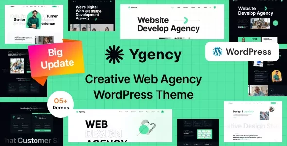 Ygency v1.0.3 - Web Design & Ai Agency WordPress Theme