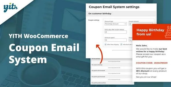 YITH WooCommerce Coupon Email System v1.36.0