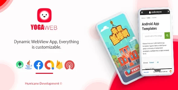 YOGAweb v2.0 - Android WebView Template