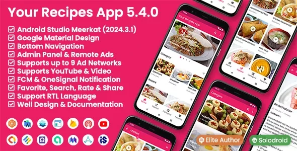 Your Recipes App v5.4.0