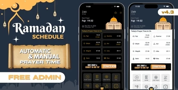 Zabi v4.3 - Islamic Flutter & Android ISO App