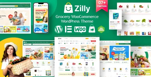 Zilly v3.2 - Grocery Store WooCommerce WordPress Theme