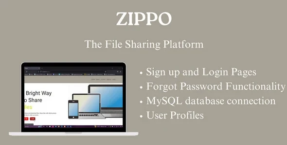 HammZippo Fileshare - Filesharing PlatformerBlog CMS