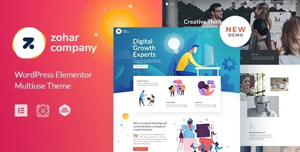 Zohar v1.2.7 - Business Consulting WordPress Theme