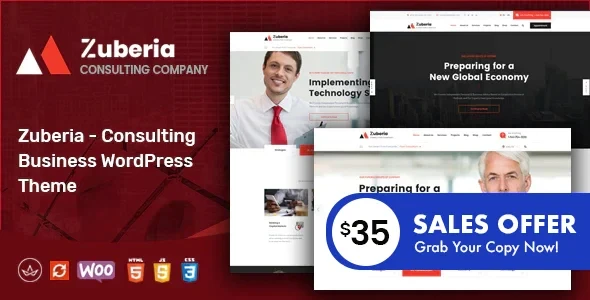 Zuberia v2.2 - Business Consulting Services WordPress Theme