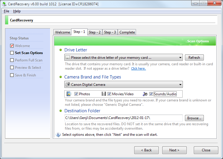 CardRecovery 6.30 Portable