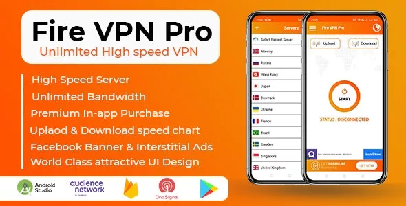 Fire VPN Pro v1.2 - Unlimited High Speed VPN