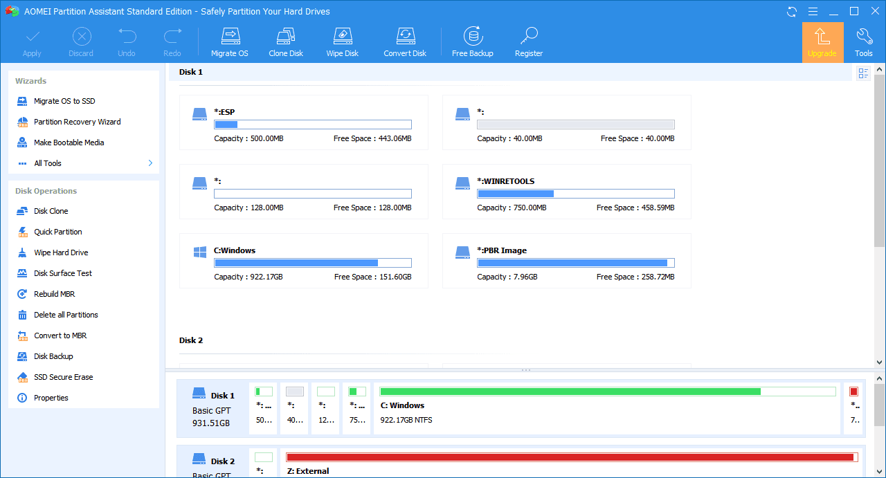 aomei partition assistant portable