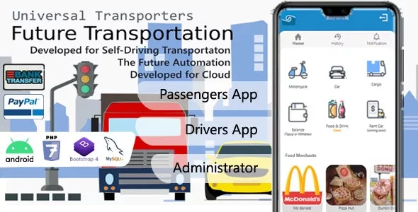 Universal Transporter Apps v3.0