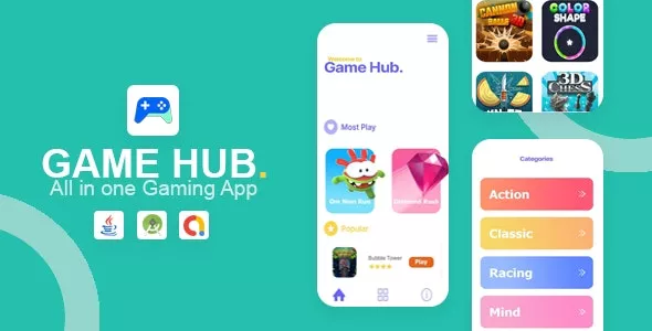 Game Hub v1.0 - All in one Game App
