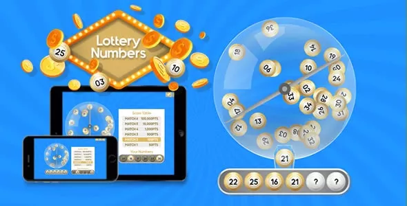 Lottery Numbers v2.0 - HTML5 Game