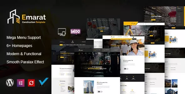 Emarat - Construction WordPress Theme