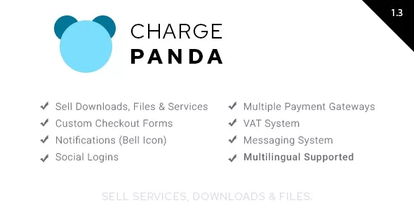 ChargePanda v1.3 - Sell Downloads, Files and Services (PHP Script)