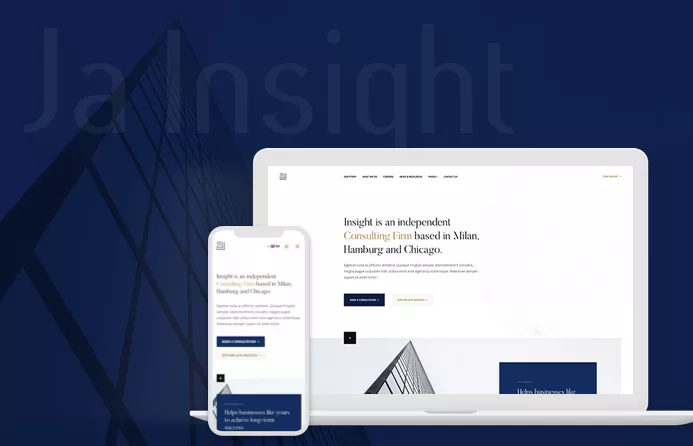 JA Insight - Creative and Modern Joomla Template for Business Websites