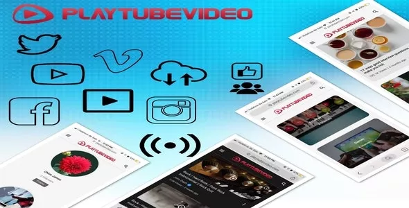 PlayTubeVideo v2.3 - Live Streaming and Video CMS Platform