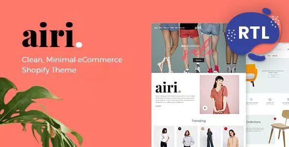 Airi v3.0.8 - Minimal Shopify Theme
