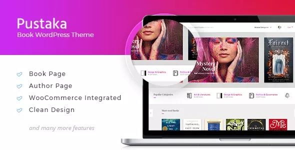 Pustaka v3.0.0 - WooCommerce Theme for Book Store