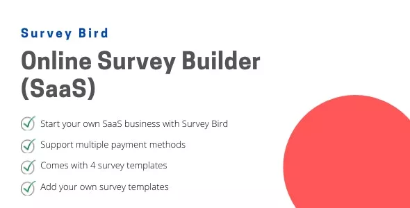 Survey Bird v1.3 - Online Survey Builder (SaaS)