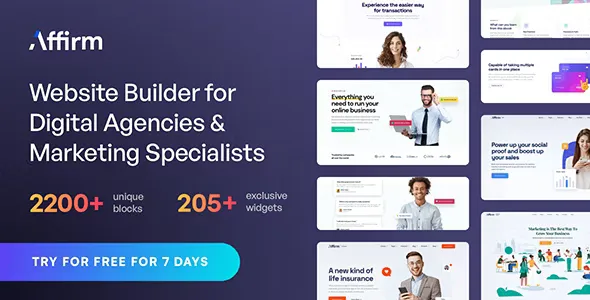 Affirm v3.1.0 - Marketing & Digital Agency WordPress Theme