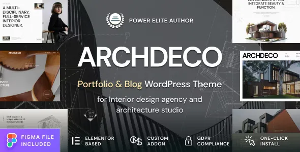 Archdeco v1.0.3 - Architecture & Interior Design Agency Portfolio WordPress Theme