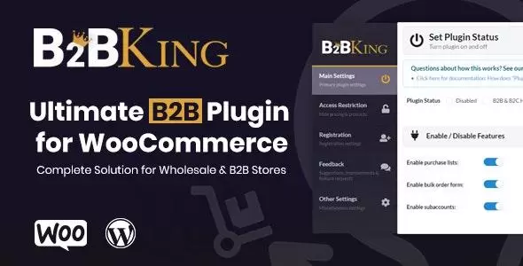 B2BKing v5.0.90 - The Ultimate WooCommerce B2B & Wholesale Plugin