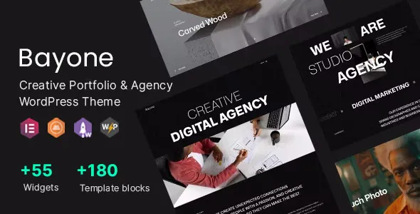 Bayone v1.0.3 - Creative Agency & Portfolio WordPress Theme