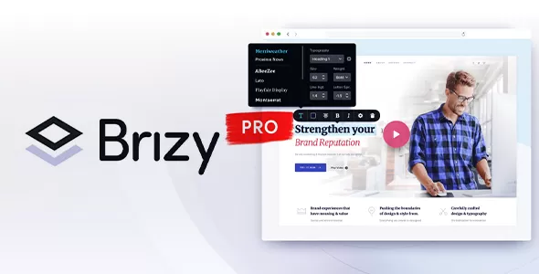Brizy Pro v2.5.0 - WordPress Builder Plugin